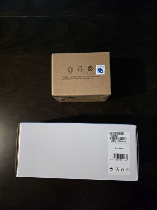 Obiectiv Panasonic 18-40 mm, Obiectiv Panasonic S 50 mm