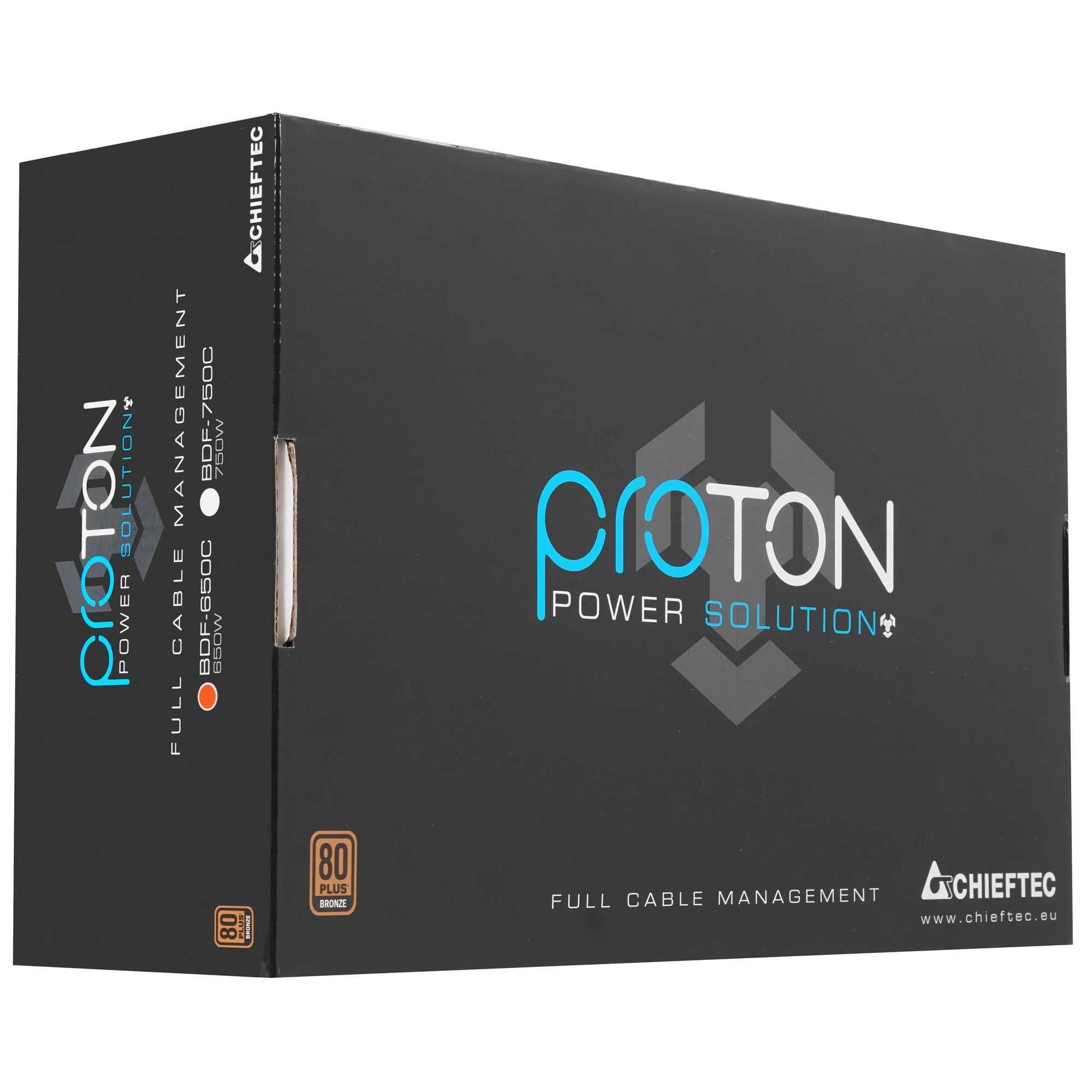 Блок Питания Chieftec Proton 650W holati zo'r