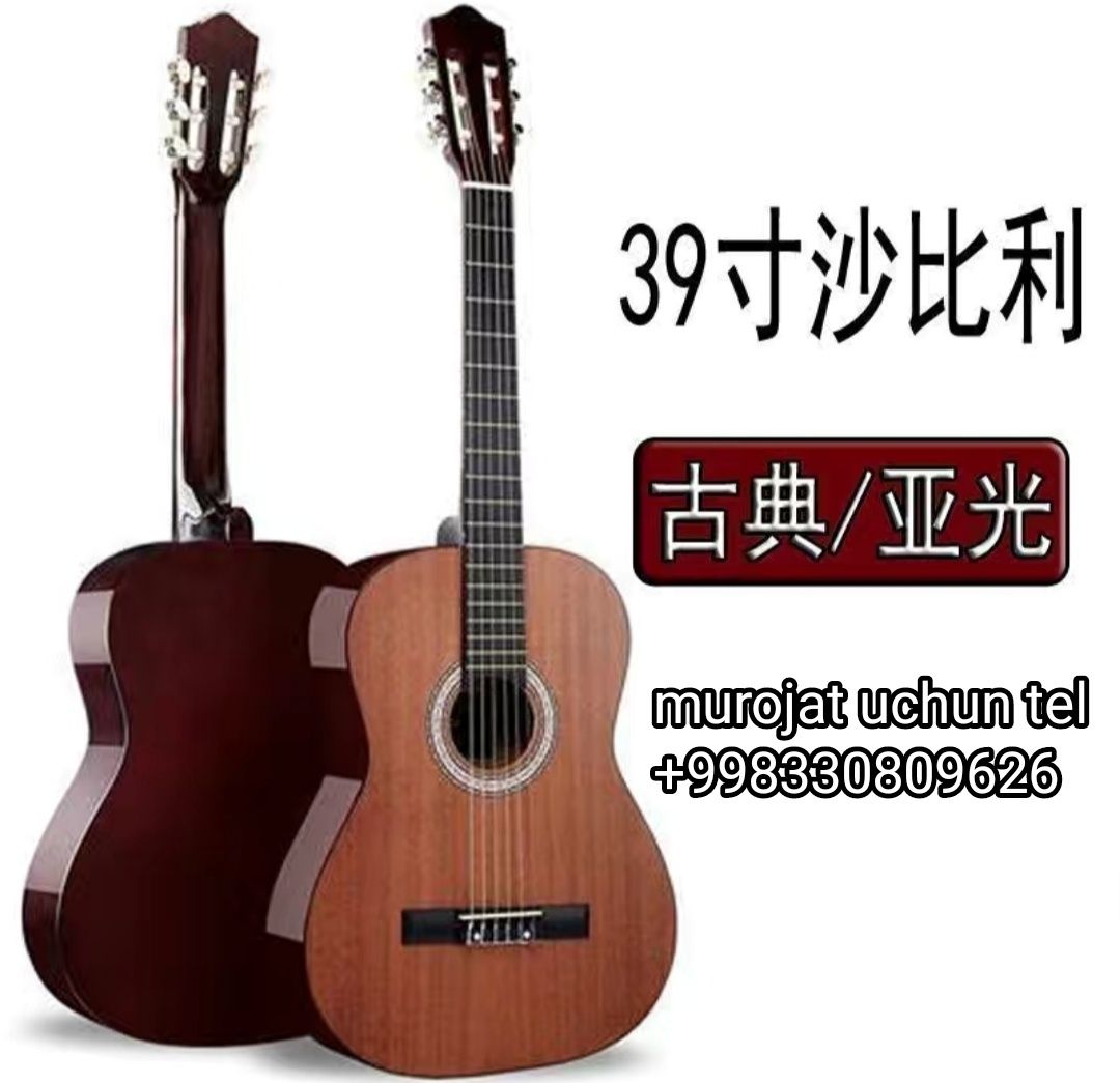 Klassic gitaralar sotiladi arzon narxlarda