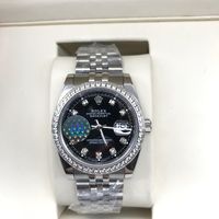 Rolex Datejust 36MM Diamond Silver 01