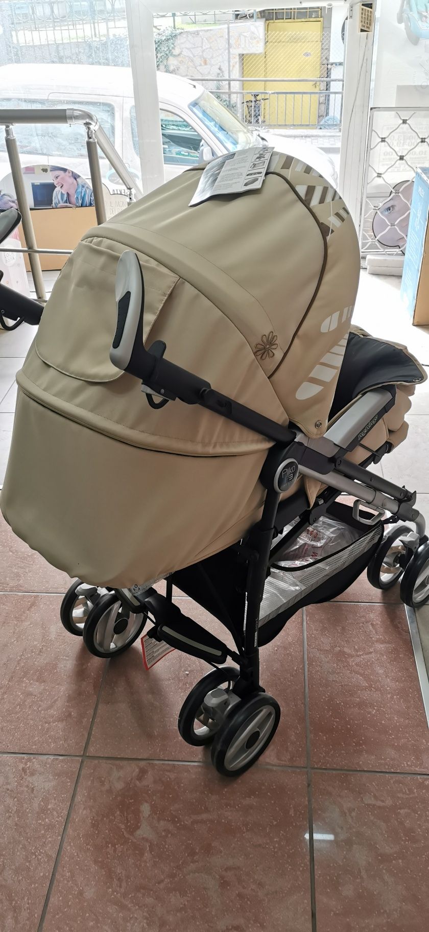 Peg Perego Pliko P3 Compact Completo Sunset, Бежова.