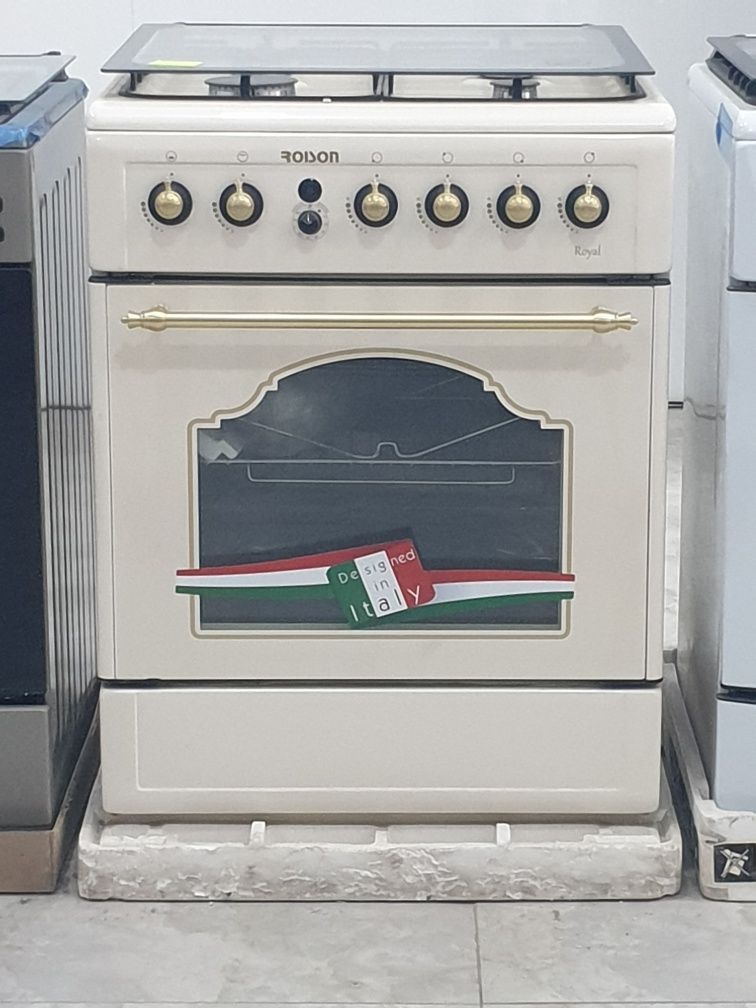 Продаётся новая газ плита roison retro 4 газовые комфорки