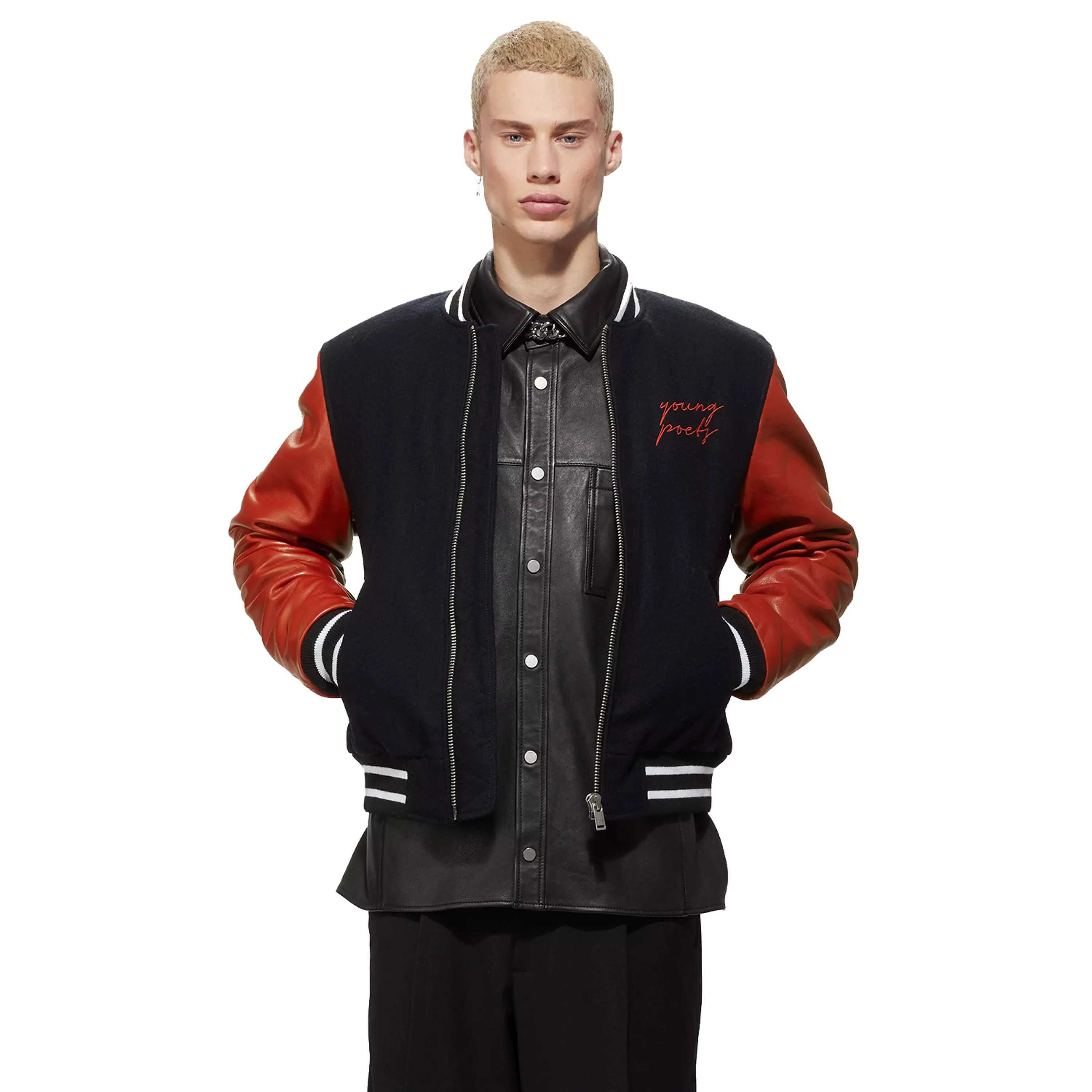 НОВО Young Poets Society AXL Bomber Jacket ОРИГИНАЛНО мъжко яке - XL