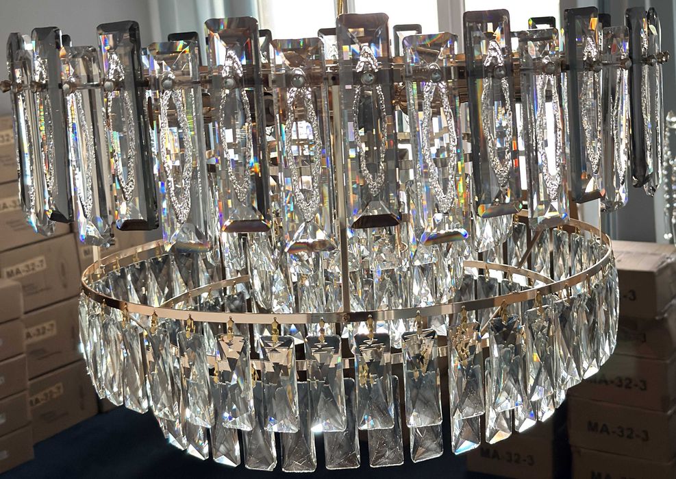 Candelabru din cristal