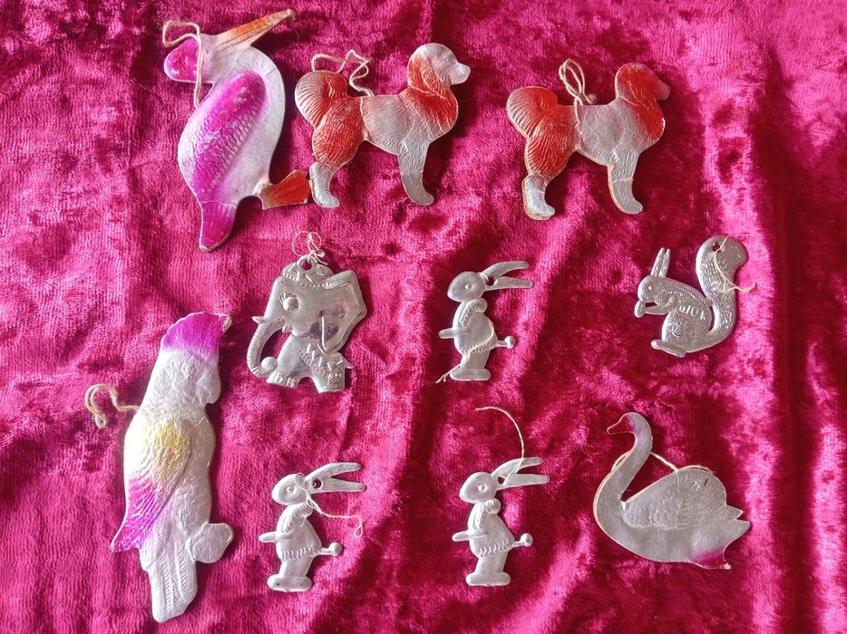 Советские коллекционные ёлочные игрушки