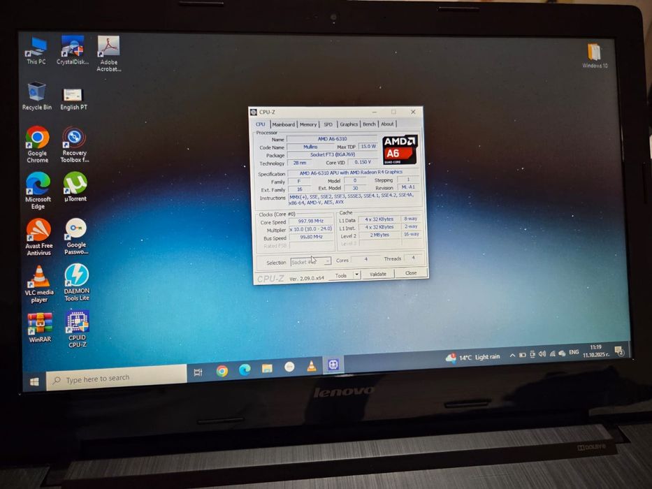 Лаптоп Lenovo g50-45