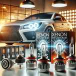 Becuri de xenon sau led noi de calitate D1S D2S D3S D2R