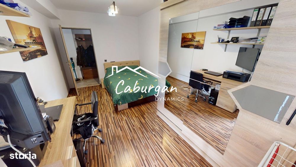 Apartament cu 3 camere, 58mp utili, etaj 2/7, lift, Doamna Stanca