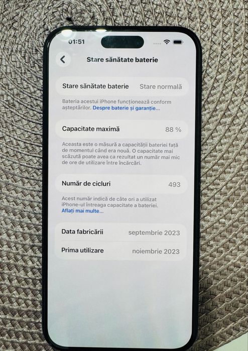 Telefon iphone 15 plus