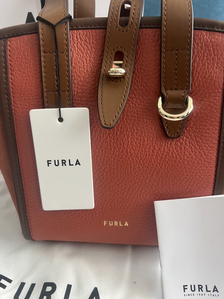 Furla NET Toni Cannella crossbody.100%оригинал! С етикети,сериен номер