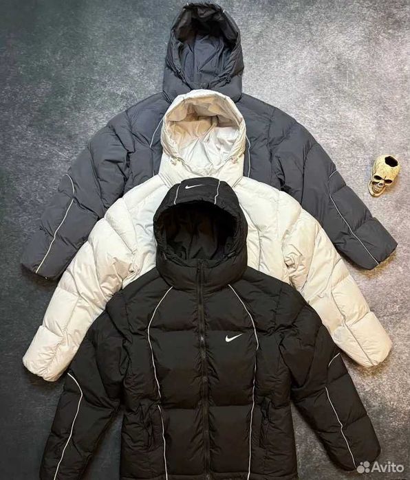 Куртка зимняя Nike пуховик рефлективный