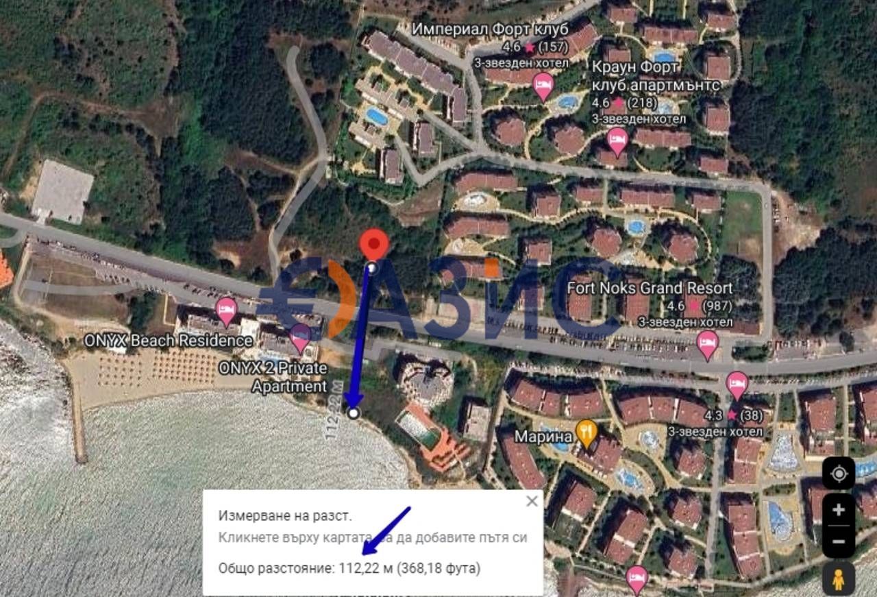 Парцел, на втора линия от морето, 3270 кв.м., Свети Влас 1 546 400