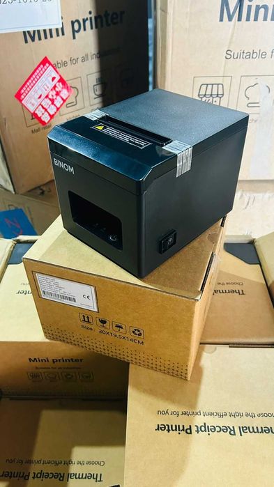 Термопринтер чеков на 80мм ширина ленты с автообрезом