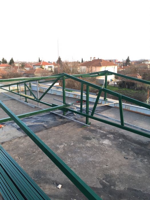 Метални Конструкции,Навеси,Къщи,Гаражи,Ферми,Халета ,Термопанели