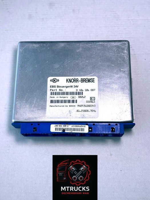 Calculator EBS MAN TGX, TGS, TGA- 81258087046 Made by Bosch