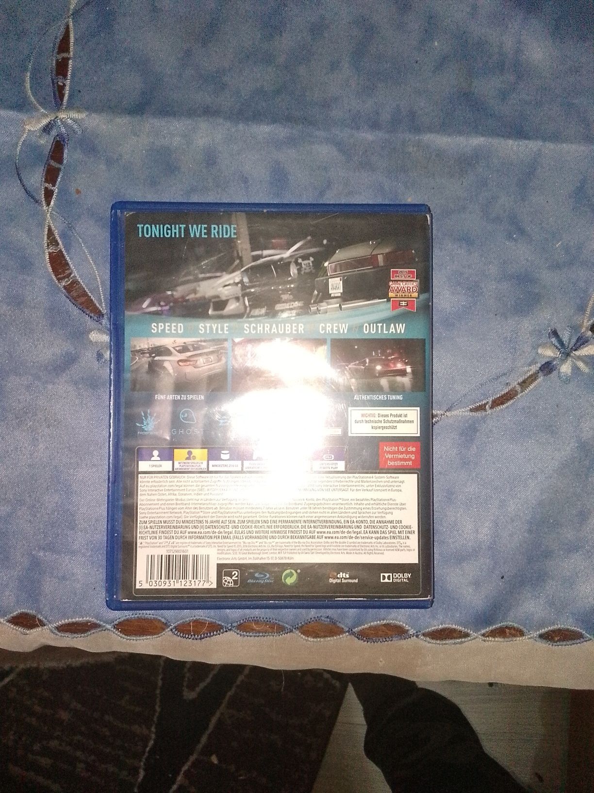 Vând Cd Need For Speed PS4