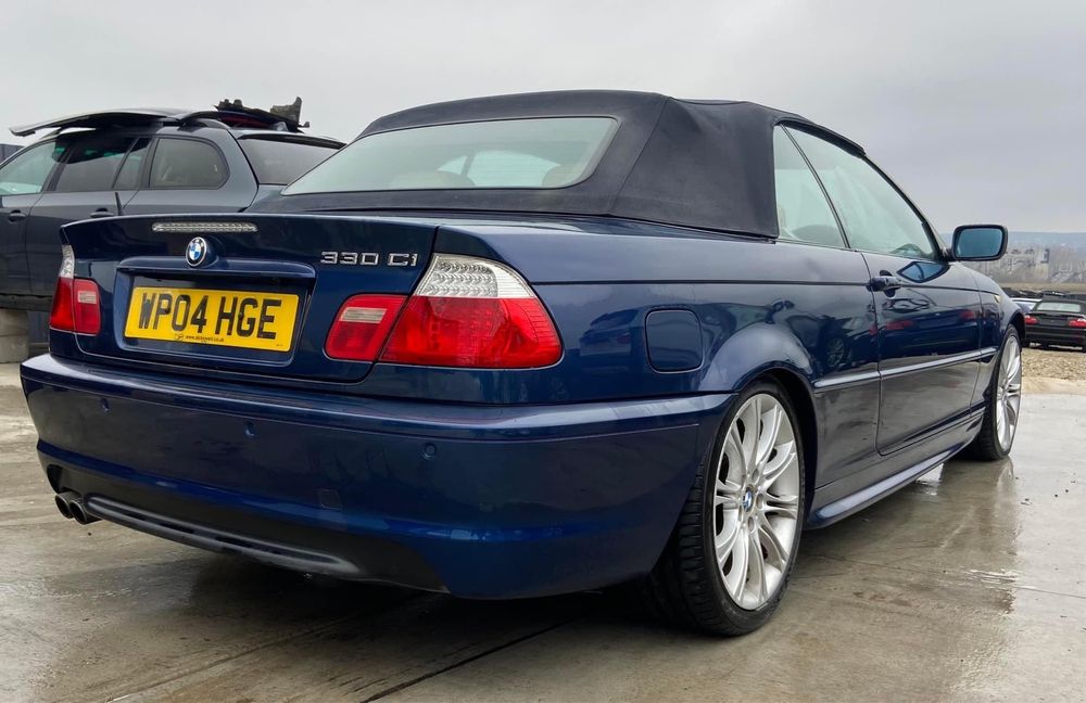 Dezmembrez BMW 330ci 84.000 Mile, E46 Cabrio M-Tech 2,Recaro crem,led