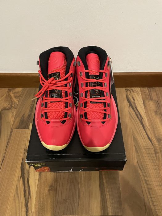 Adidas papuci bascheti Reebok Question Mid Hot Ones Allen Iverson 44,5