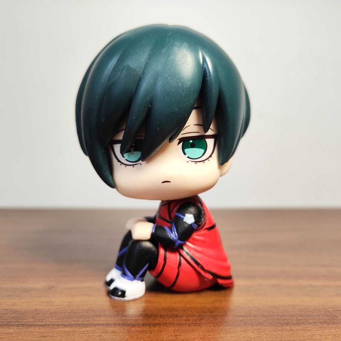 Set 5 Figurine Anime/Manga Blue Lock + Mini Stadion de Fotbal, Joc 1v1