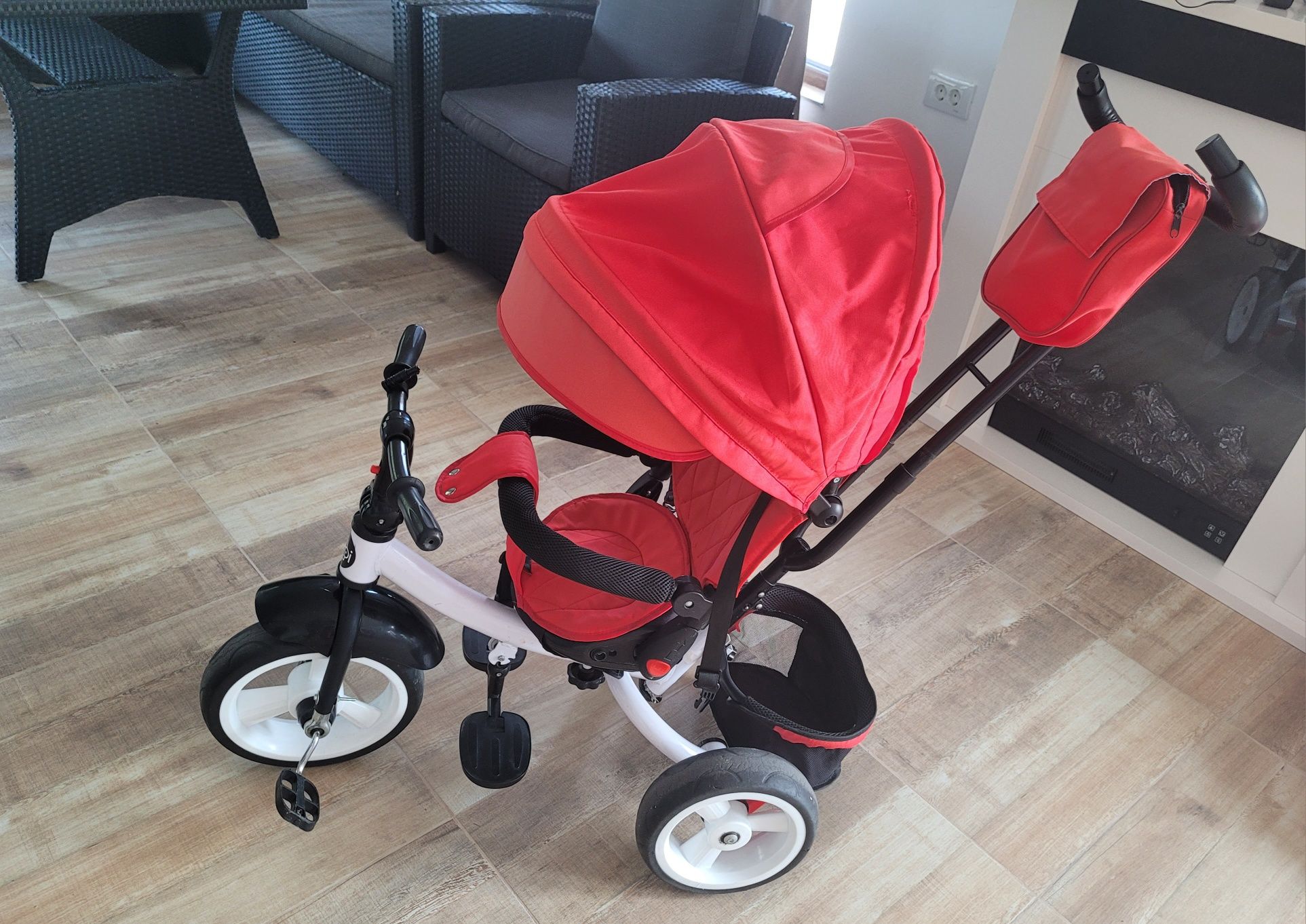 Tricicleta Kubi X1 - rosie
