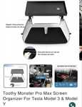 Organizator bord profesional Tesla 3 & Y! Toothy Monster Pro! Nou!