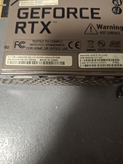 RTX 3080 10GB ProGaming