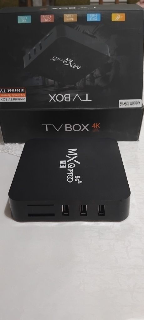 MXQ Pro 5G 4K Tv box android kak noviy