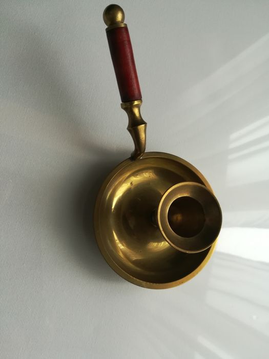 Sfesnic bronz vintage opait obiect  casa decor colecție antichitati