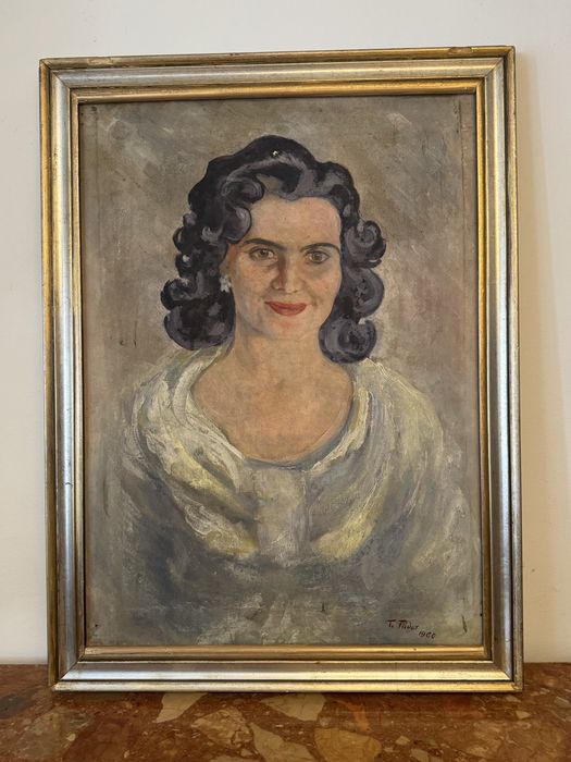 Tablou pictura portret vintage