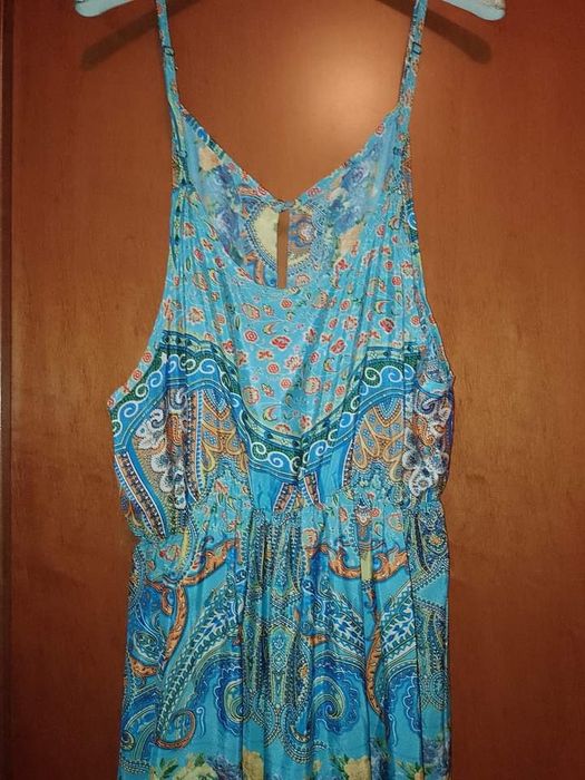 Rochie seta India originala moderna