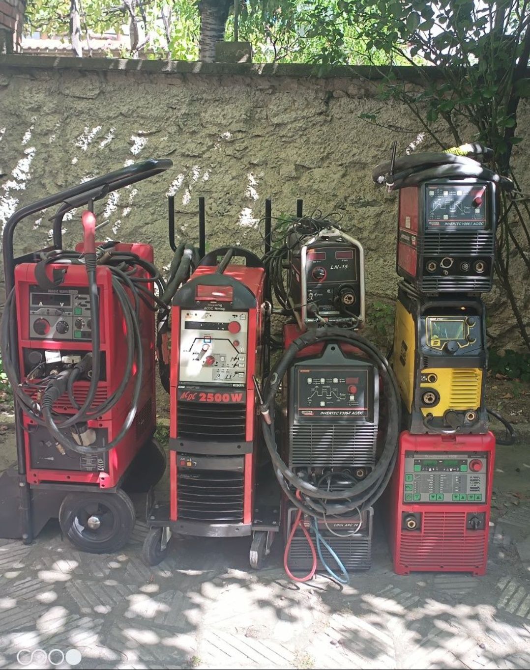 Fronius 4000, Lincoln v305 ,kemppi ,аргонов апарат,телоподаващо
