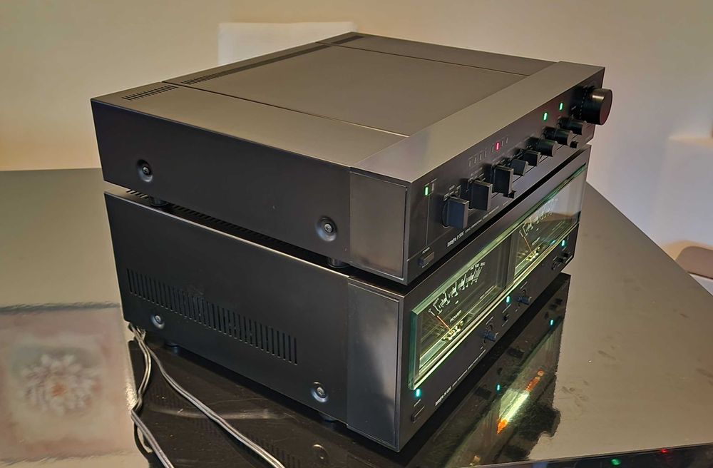 Set amplificator Onkyo M506 si preamplificator Onkyo P306