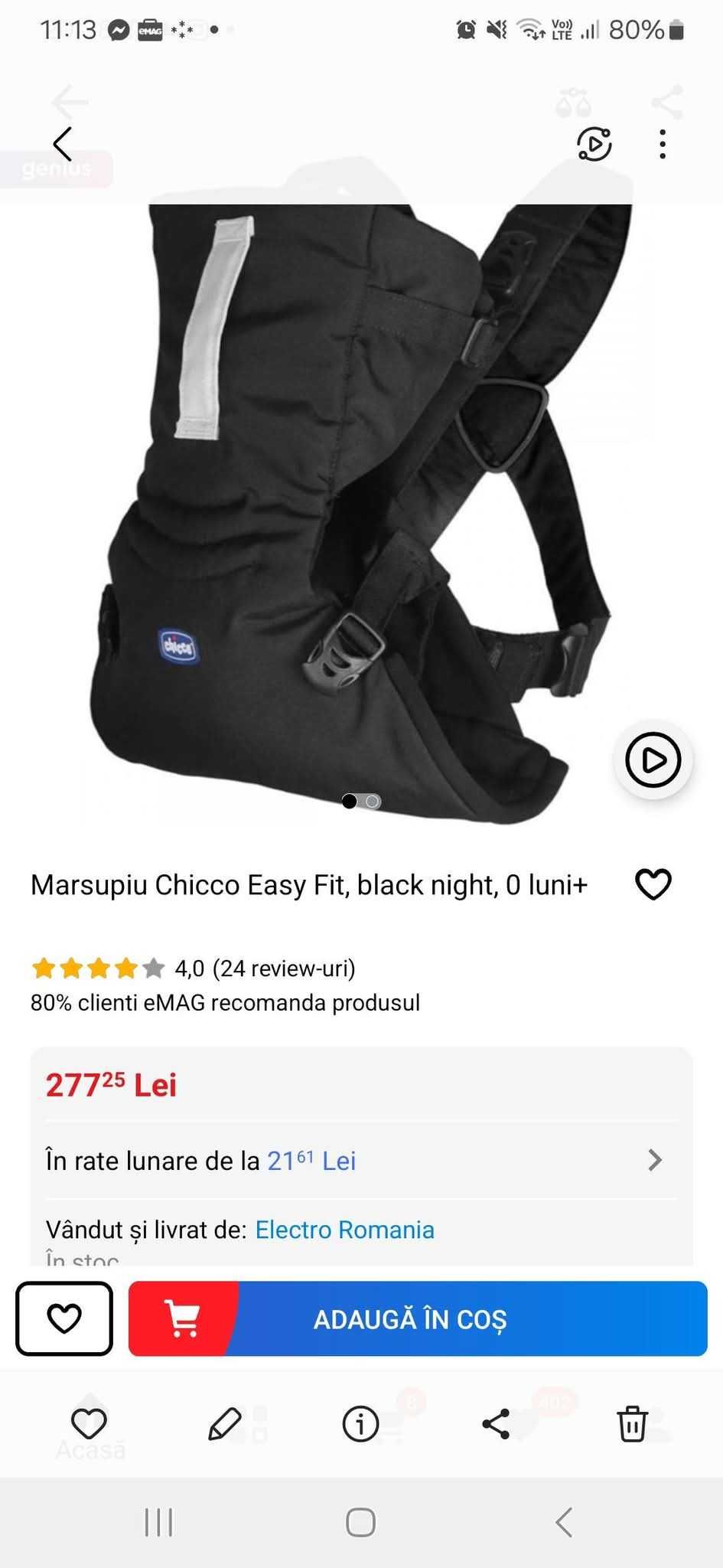 Patut marsupiu si pompa electrica