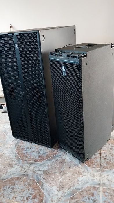 2 колонй RCF  ТТЛ 55А + 2 колонй БАС  RCF 9006