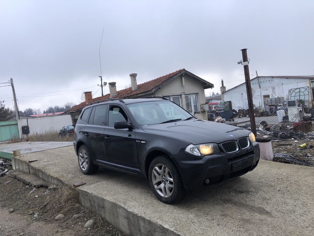 Бмв х3 е83 2.0д 150 коня М-пакет НА ЧАСТИ ( bmw x3 e83 2.0d 150hp m-pa