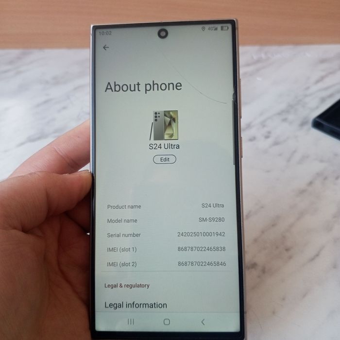 S24 Ultra kafolat bor