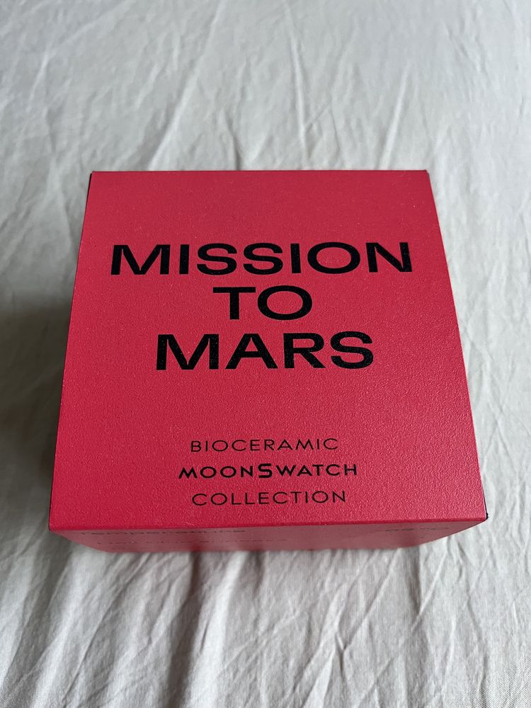 Ceas Omega x Swatch - Mission to Mars NOU CU ETICHETA
