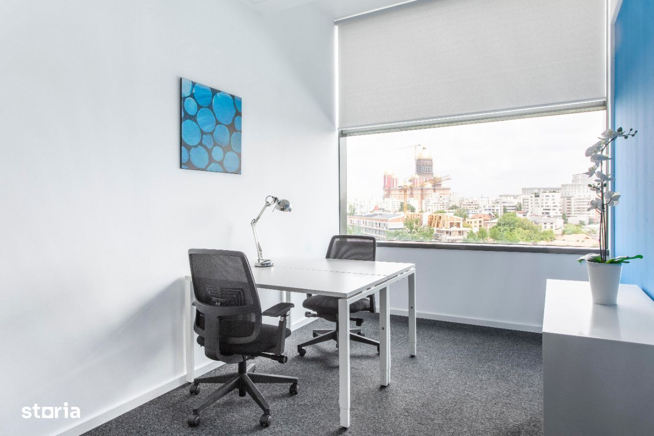 Spațiu de birou privat pentru 2 persoane în Regus Green Gate