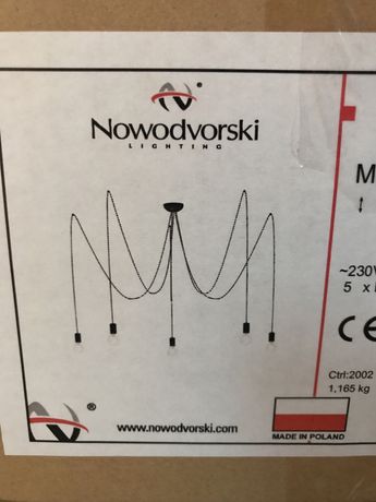 Candelabru tip pendul spider Nowodvorski Polonia