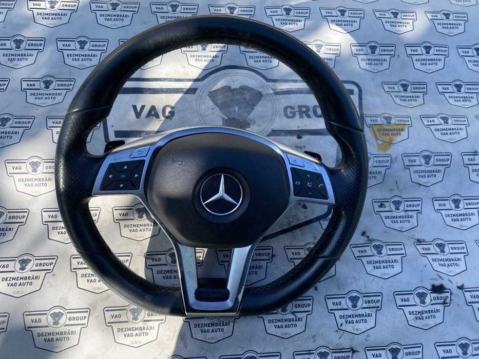 Volan tesit AMG cu padele Mercedes C Class 2015 W204