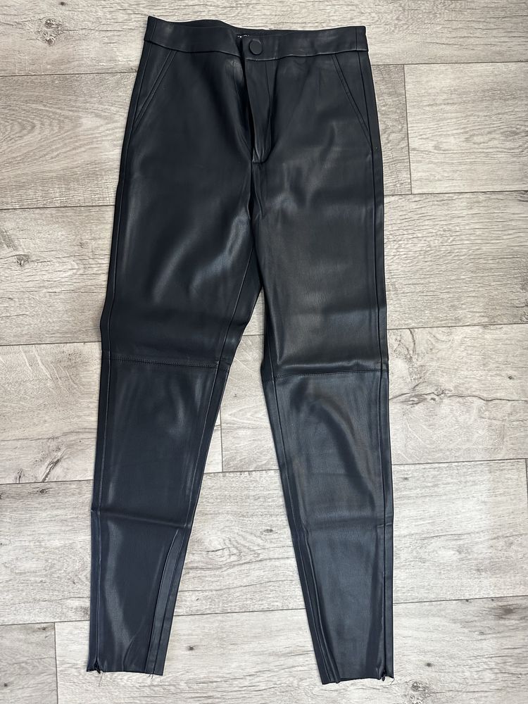 Брюки кож. Зам.  ZARA