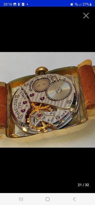 Ceas Hamilton vintage 1954