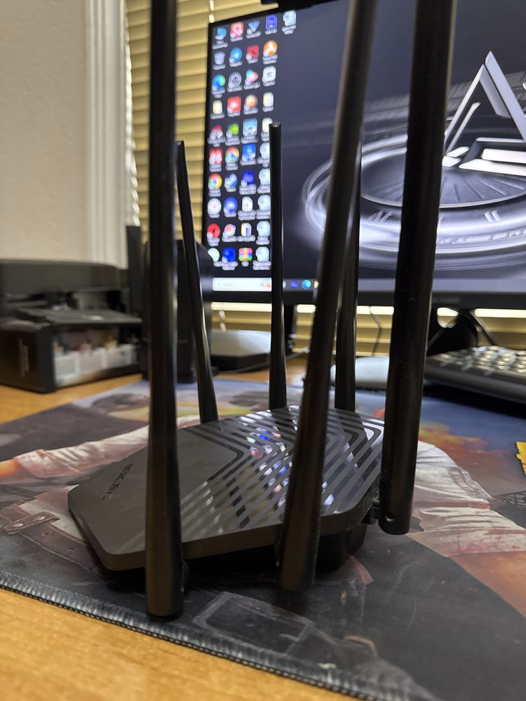 Router Mercysys ideal holatda
