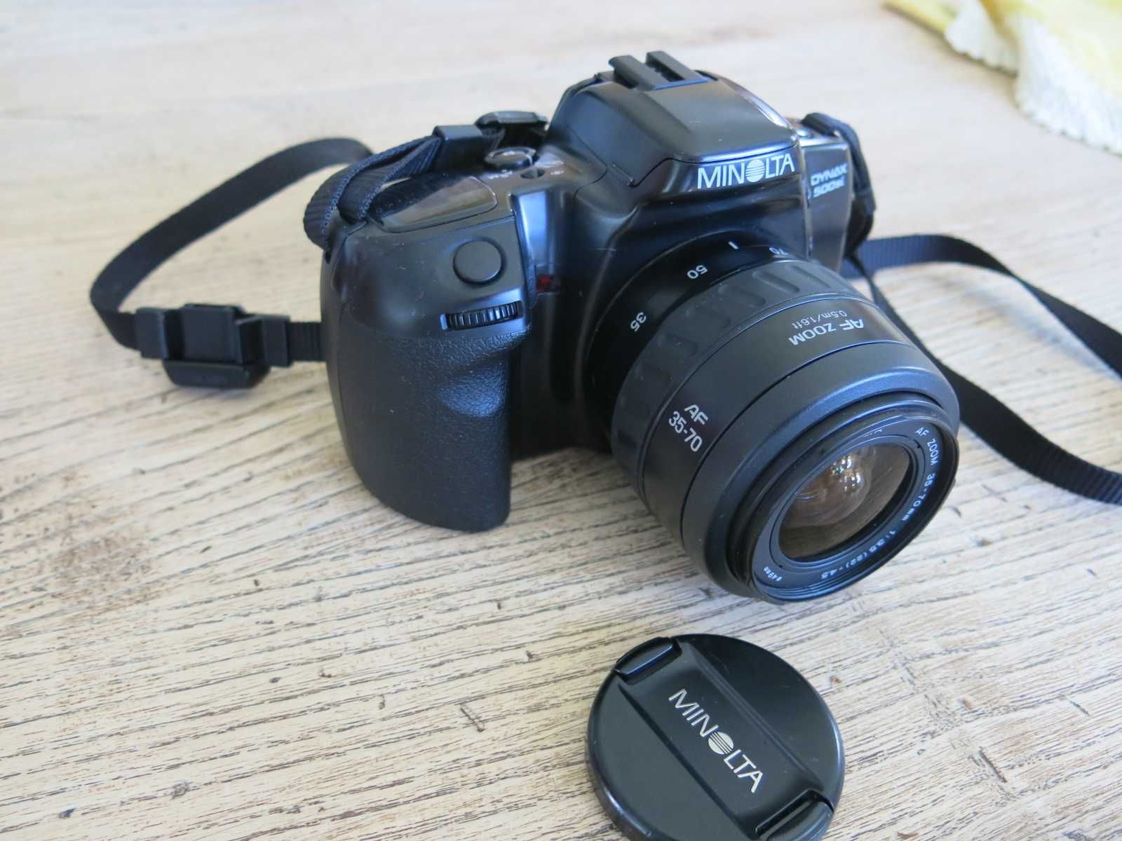 Minolta Dynax 500si ретро 35mm фотоапарат