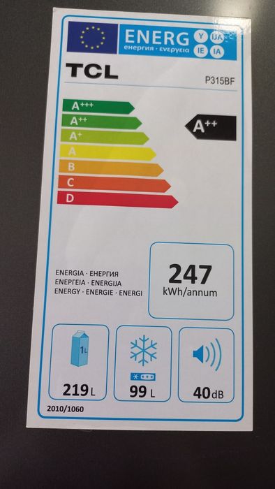 Продам холодильник Tcl p 315 BF No frost