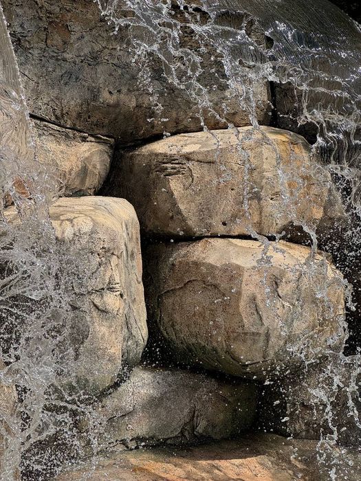 Водопад арт бетон пруд шаршара