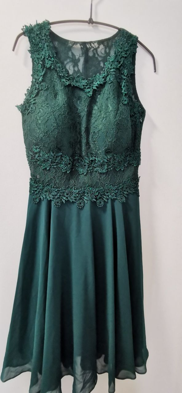 Rochie verde smarald