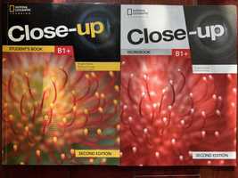 Учебници по английски език Close-up B1+  workbook and students book.