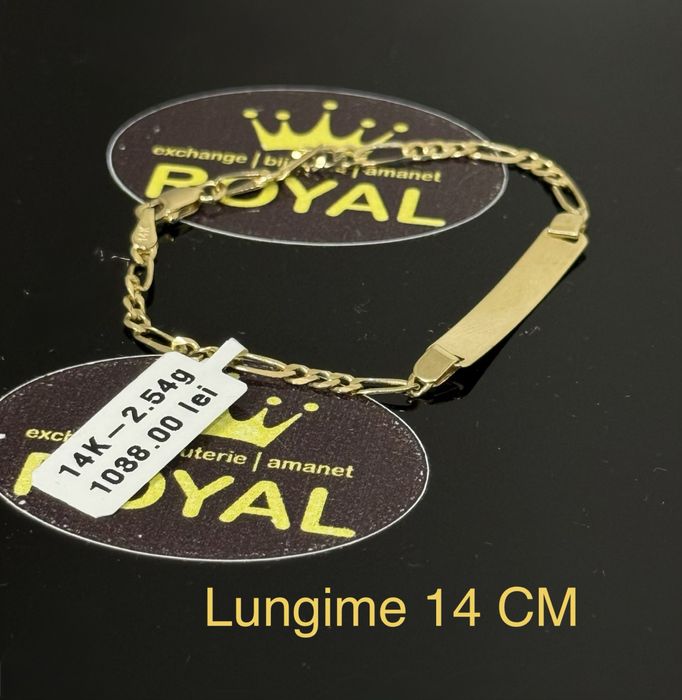 Bijuteria ROYAL : Bratara AUR 14K / 2.54 GR