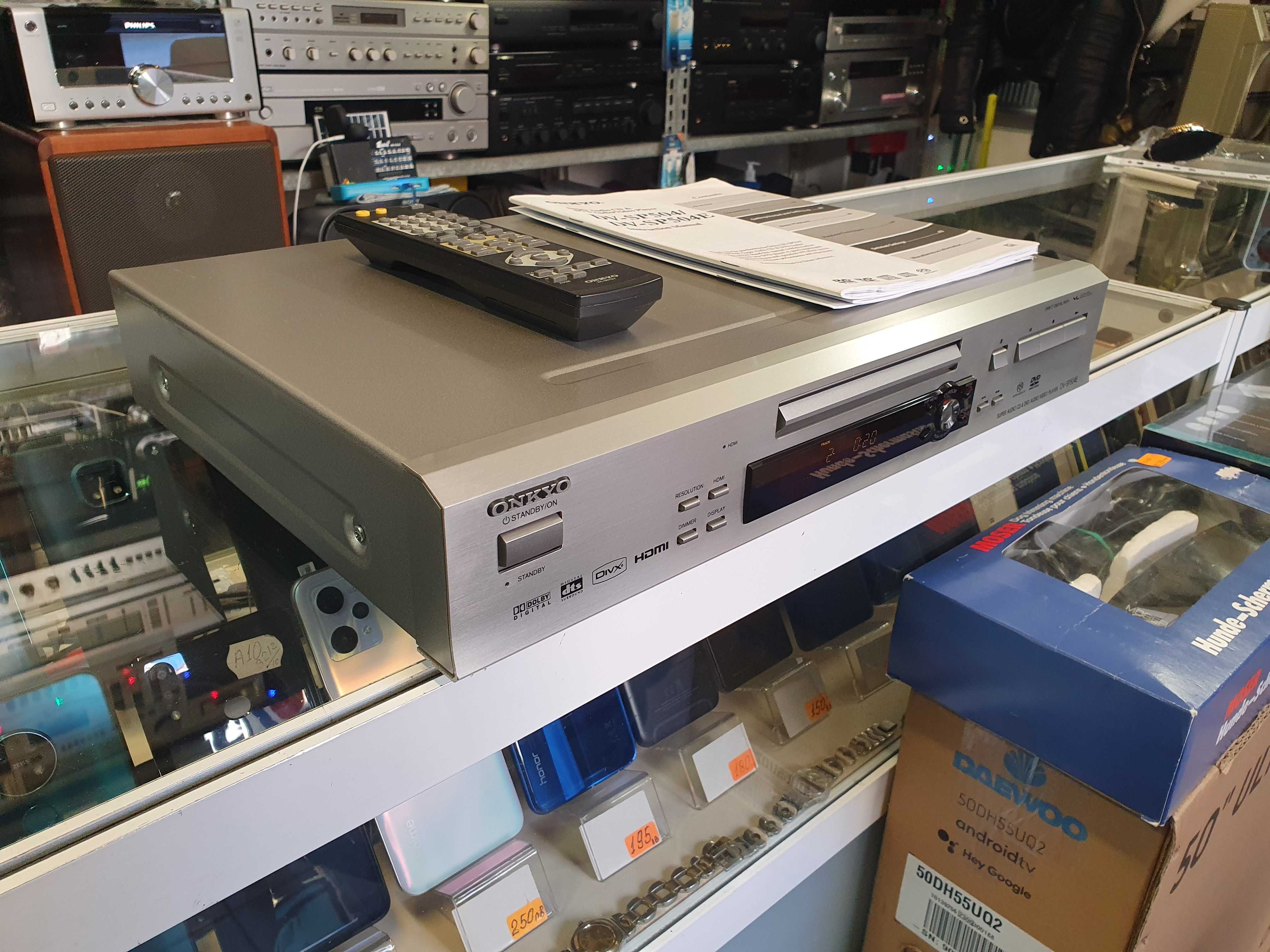 CD Player ONKYO DV-SP504E Super Audio CD & DVD Audio